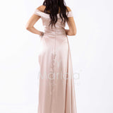 abito con strass scollo FI7443 CIPRIA MARICLA ELEGANCE 