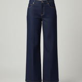 pantalone palazzo jeansato ROMI5417 BLU MARICLA 