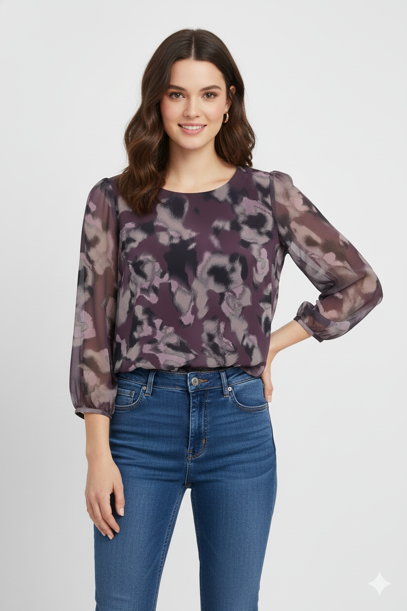 casacca fantasia GR1405 AMARONE MARICLA 