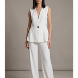 Completo gilet e pantalone DORIANA BIANCO MARICLA 