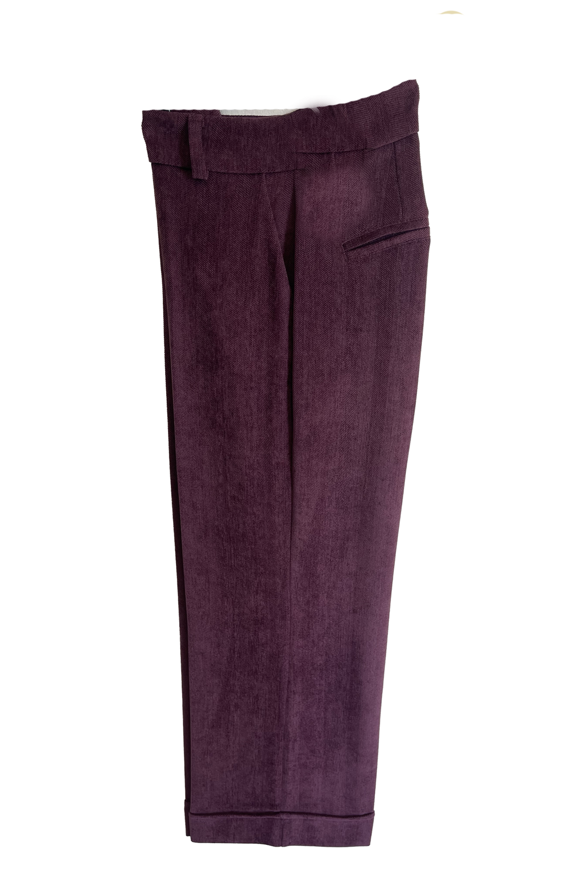 pantalone piegone diagonale CS148251 AMARONE MARICLA 