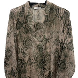 casacca fantasia con lurex CS148135 MILITARE MARICLA 