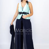 Tuta con pannello SH210 BLU SHARON 