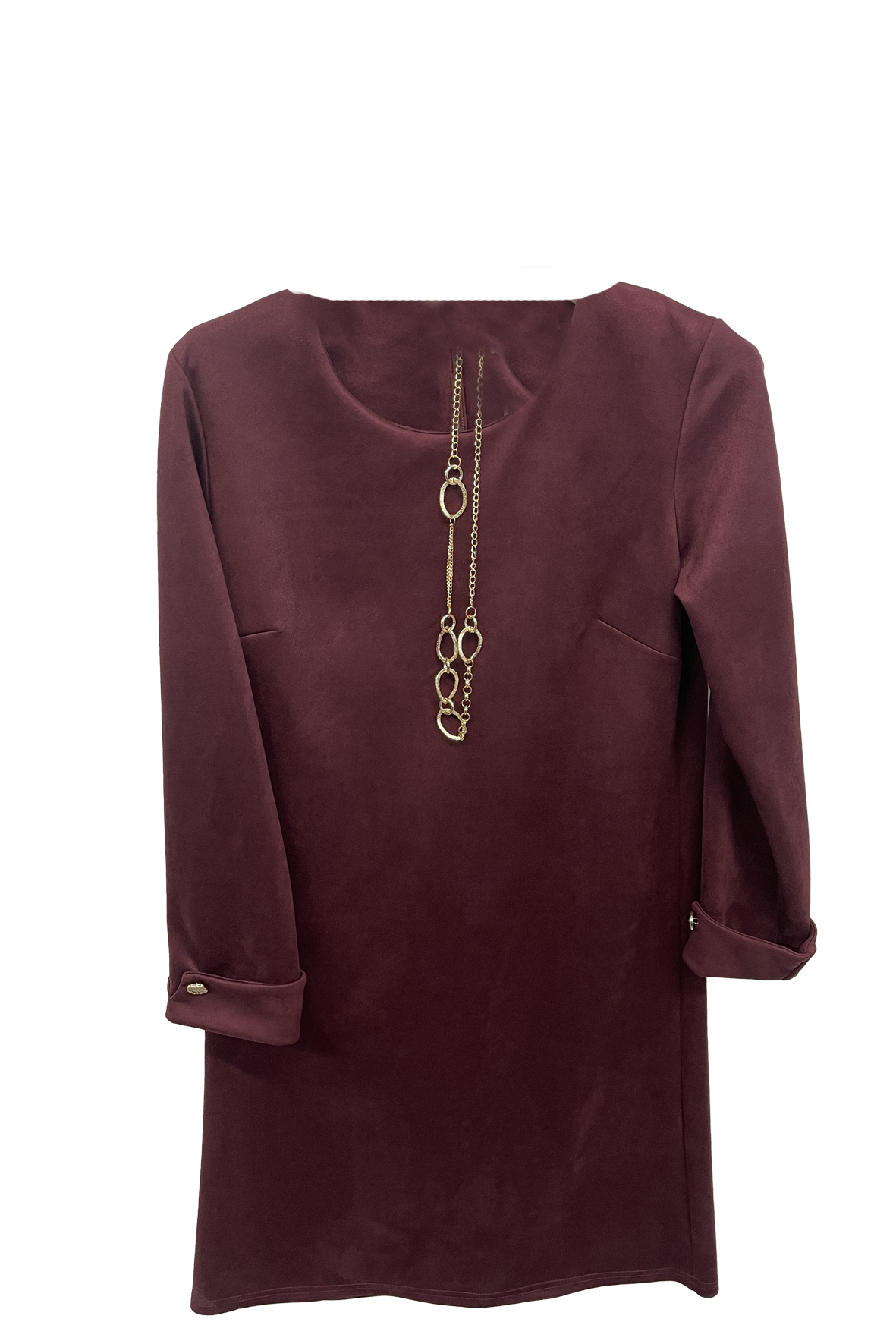 abito scamosciato DB10724 AMARONE MARICLA 