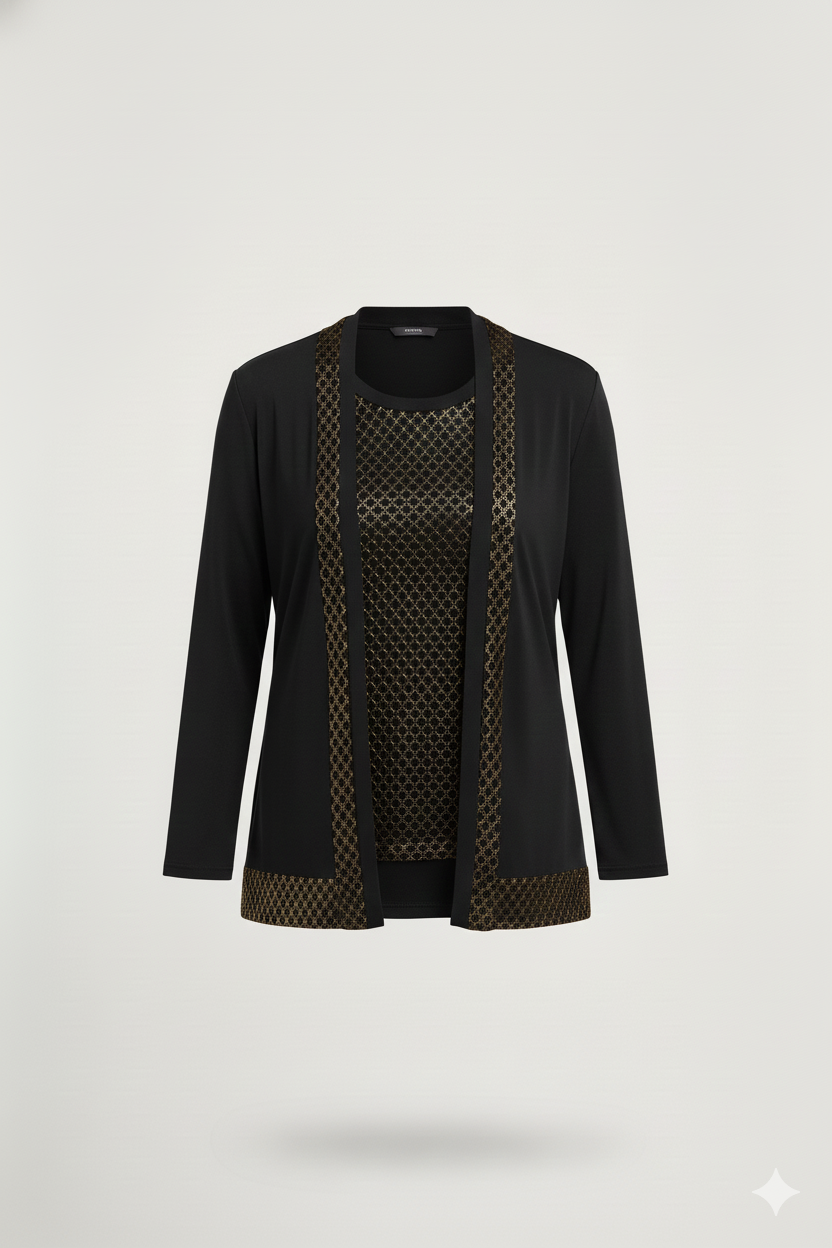 Twin set a rombi RF1085 NERO MARICLA 