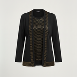 Twin set a rombi RF1085 NERO MARICLA 