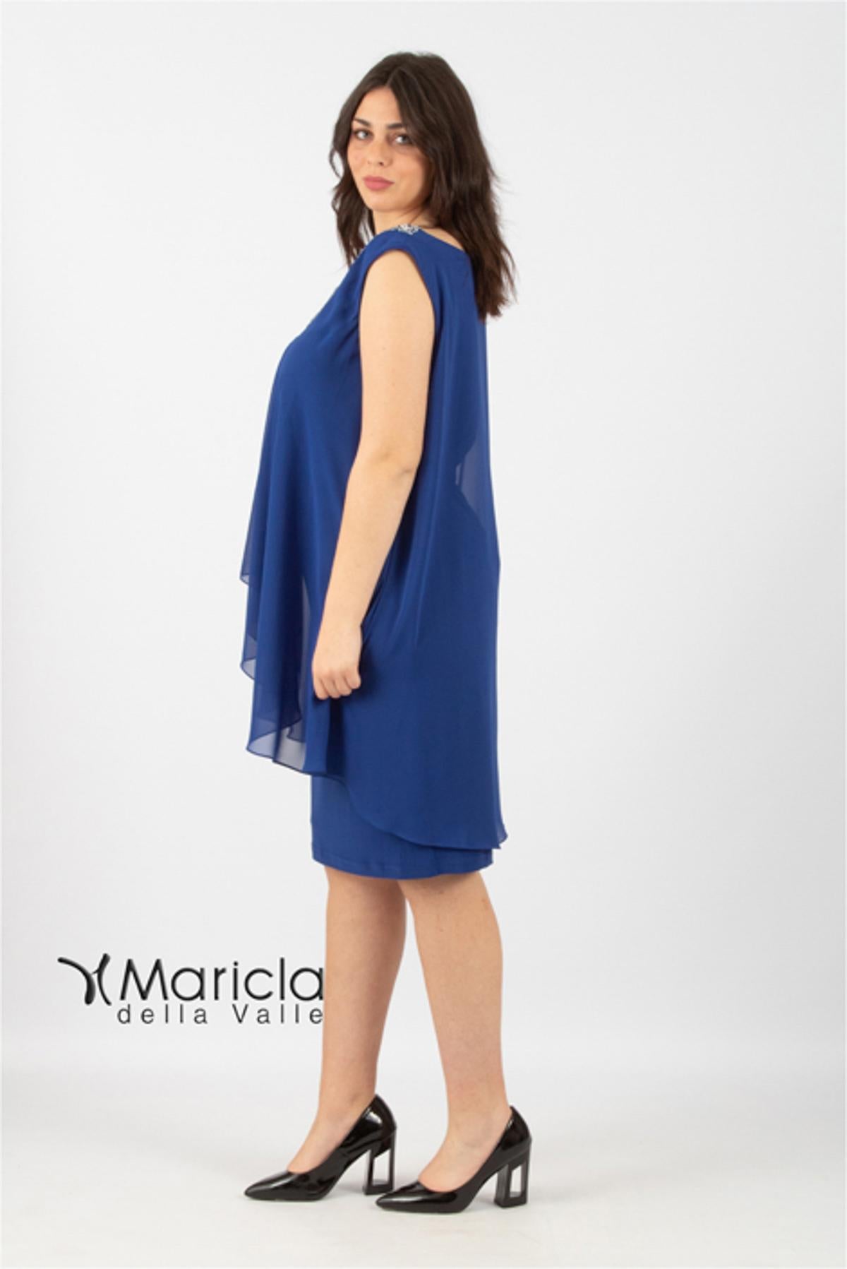 Abito con strass<BR/> BB71026 ROYAL MARICLA ELEGANCE 