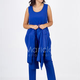 tailleur 3pz ricamo PF400TP ROYAL PAOLA FORTI 