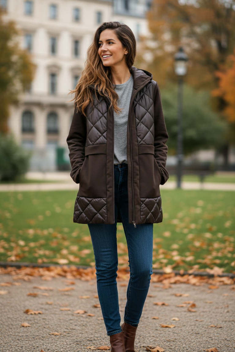 giaccone trapunta e spalmato ALBERA MORO MARICLA 