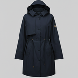 Parka Leggero con Cappuccio LIN11 BLU LINDAS 