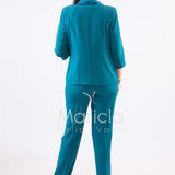 tailleur 4 pezzi GILDA PETROLIO JANE 