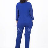 tailleur 3 pezzi giacca paiette LH903 ROYAL LUDOVICA HASSLER 