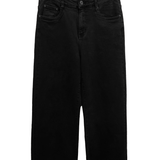 jeans colorato largo GH1532 NERO MARICLA 