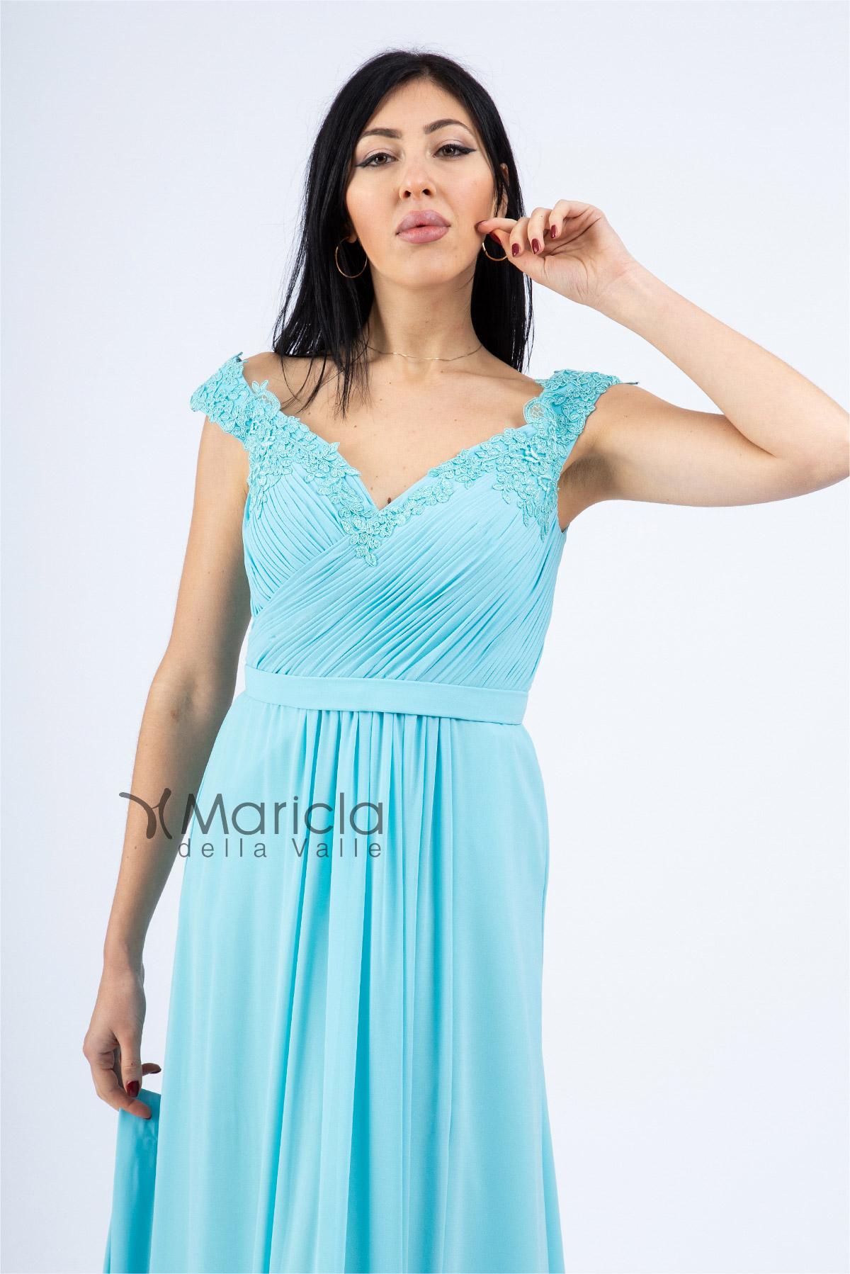 Abito con corpetto drappeggiato BB27619 TIFFANY MARICLA ELEGANCE 