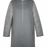 giaccone panno e piumino AZ66P GRIGIO MARICLA 