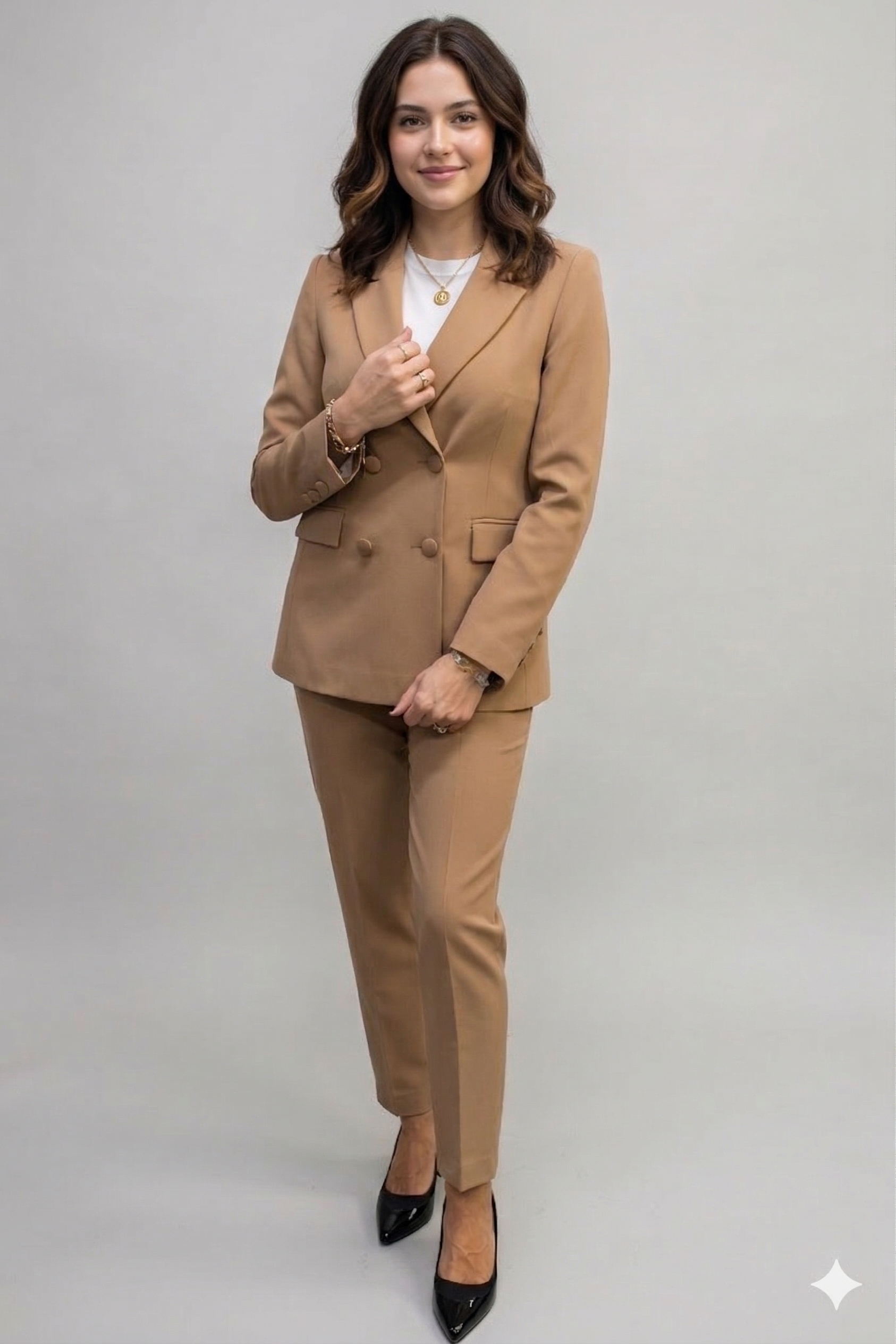 completo doppio petto EC04601 TABACCO MARICLA 