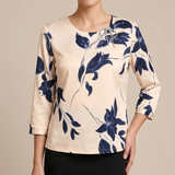 casacca fantasia DB10967 BLU MARICLA 