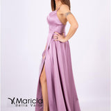con spacco later, VI3617 GLICINE MARICLA ELEGANCE 