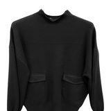maglia vulcano tasca ecopelle A26IMP03058 NERO MARICLA 