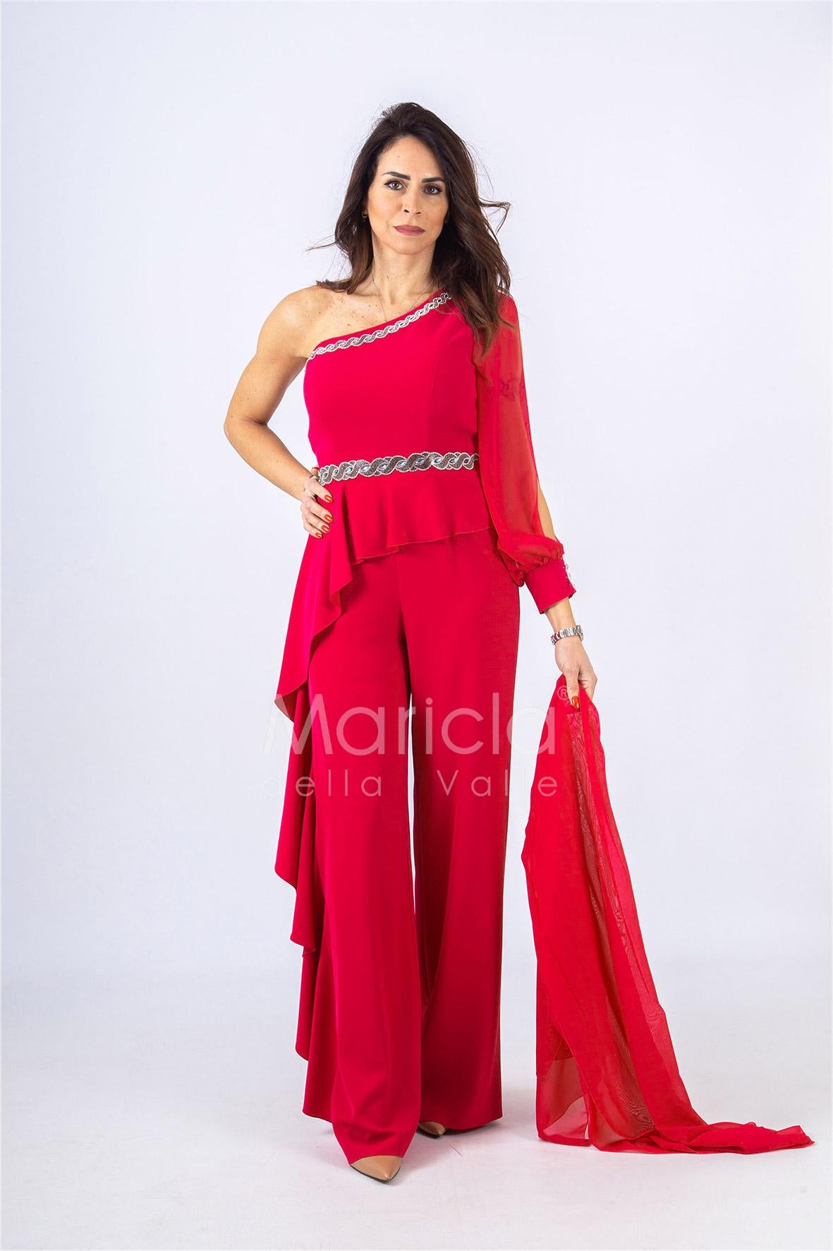 Tuta monospalla PF511 FUXIA PAOLA FORTI 