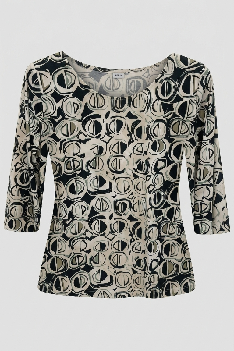 maglia fantasia GR1916 NERO MARICLA 