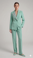 tailleur strass bavero