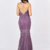 abito luingo paiette incrocio FI7105 UVA MARICLA ELEGANCE 