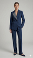 tailleur strass bavero