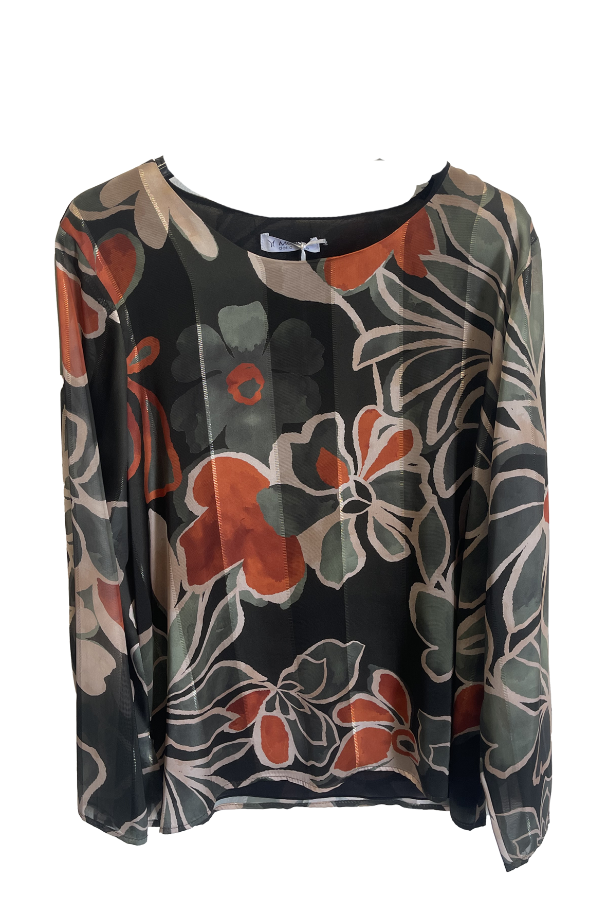 casacca devore fantasia CICCHETTO VERDE MARICLA 