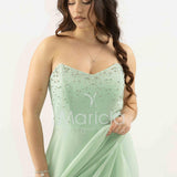 tuta con corpetto strass SH914TU MENTA SHARON 