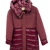 Giaccone trapuntino con cappuccio LIN3406 AMARONE LINDAS 