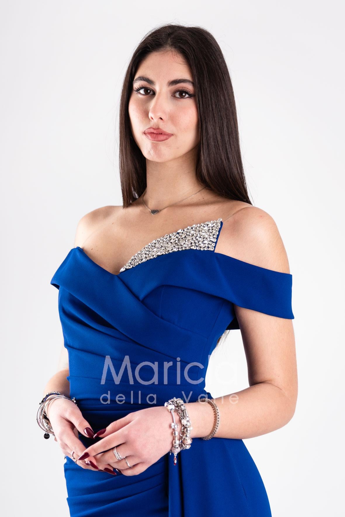abito lungo applicazione seno HC5005 ROYAL MARICLA ELEGANCE 
