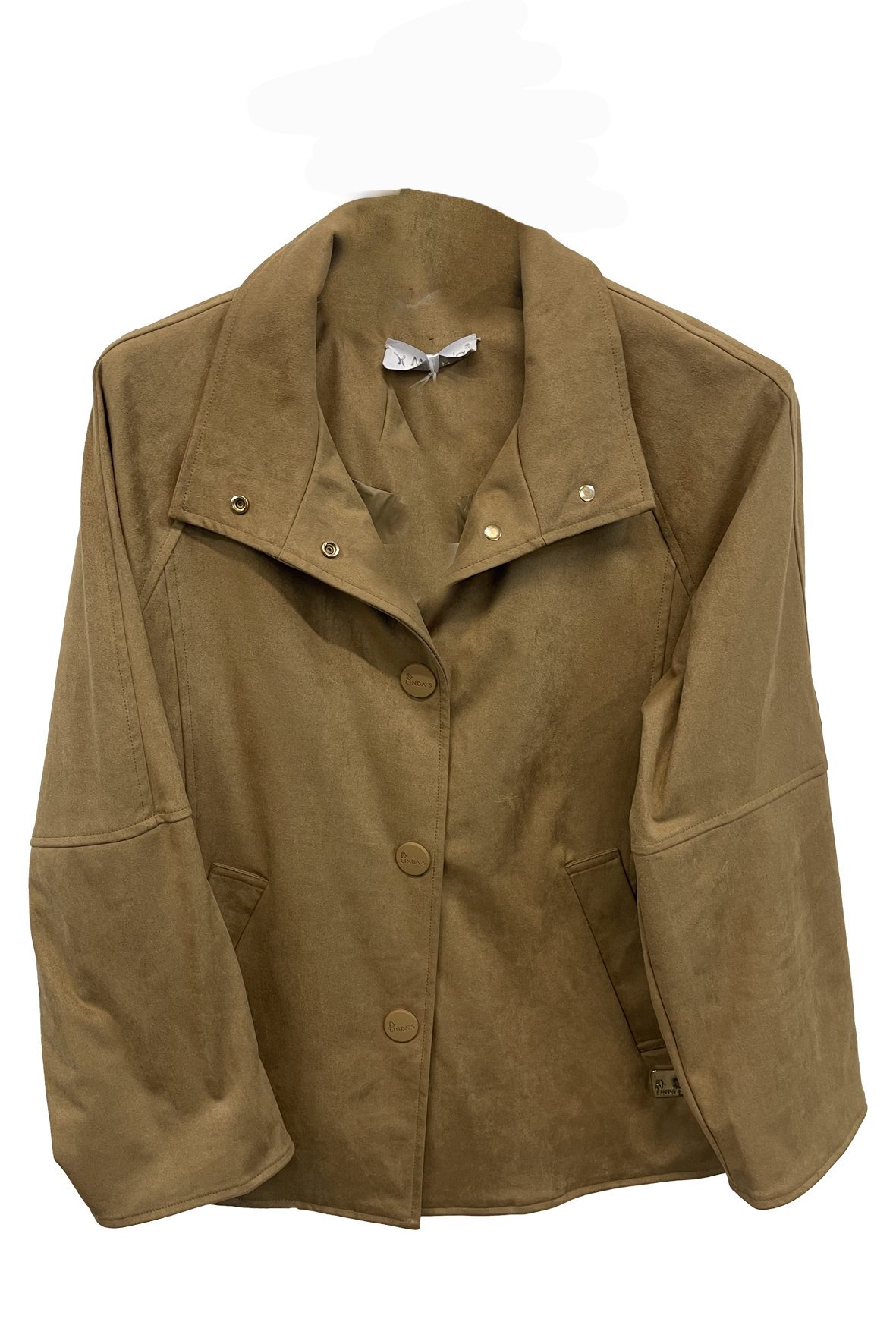 giacca scamosciata LIN3409 BEIGE MARICLA 