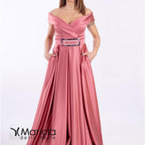 ampio con cintura VI3008 MALVA MARICLA ELEGANCE 