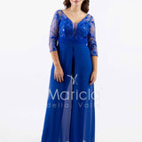 tuta manica 3/4 pizzo SH603 ROYAL SHARON 