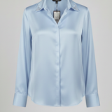 Camicia in Satin di raso luminous ROMI2752 POLVERE MARICLA 