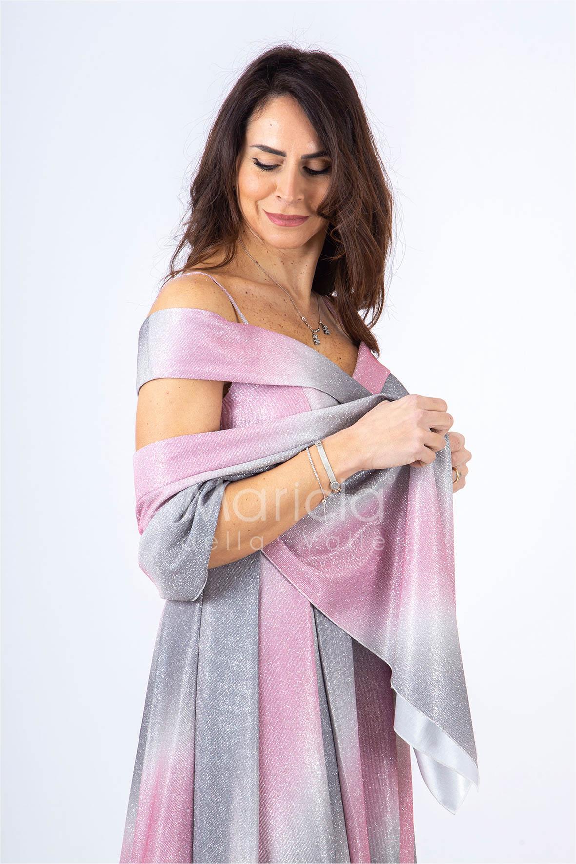 lungo  glitter omerale SH117 ROSA SHARON 