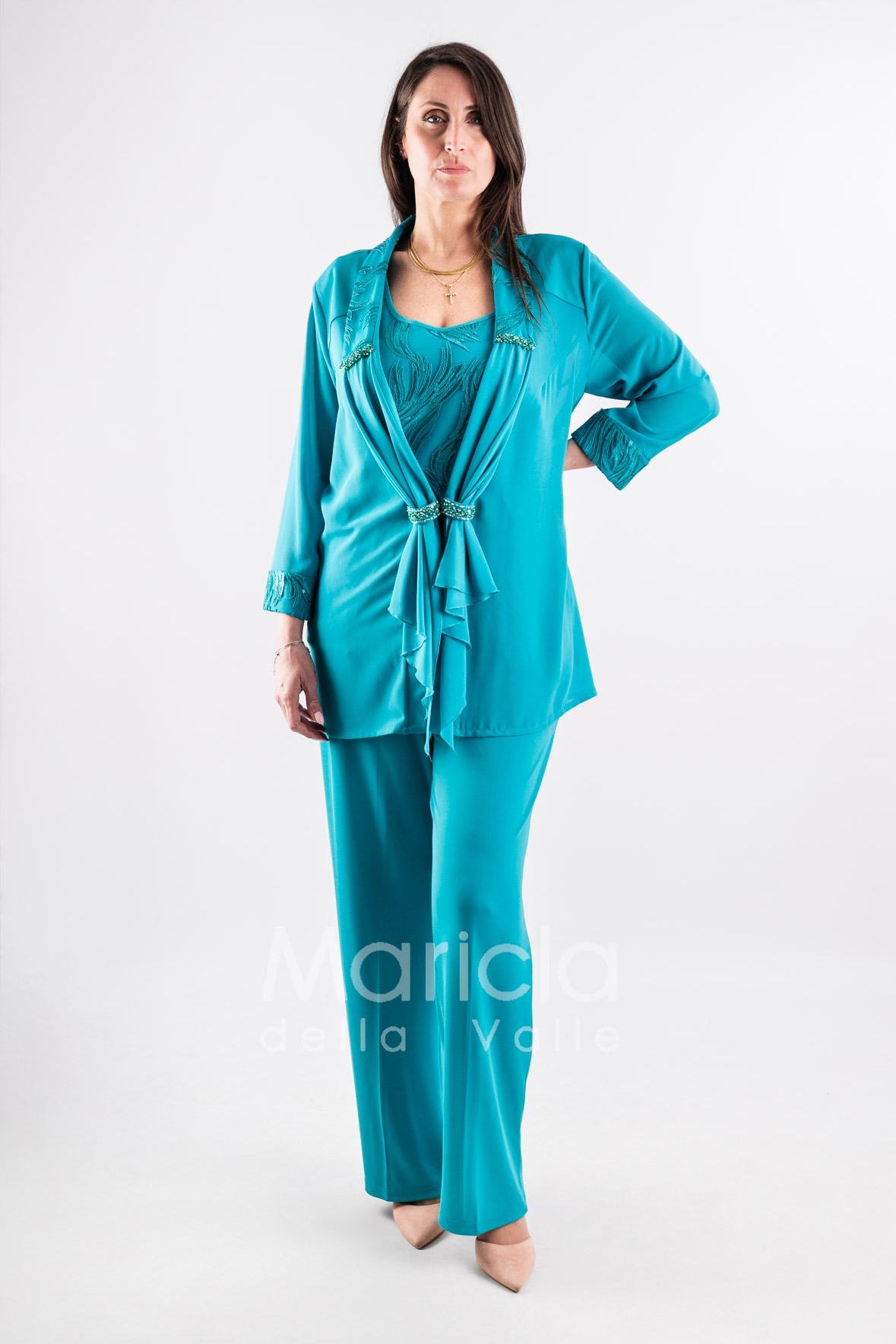 completo 3 pz ricamato PF2240 TIFFANY PAOLA FORTI 