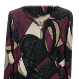 maglia mani calde fantasie con anelli DB10740 AMARONE MARICLA 