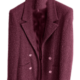 Giacca blazer tweed <BR/> EC41540 AMARONE MARICLA 