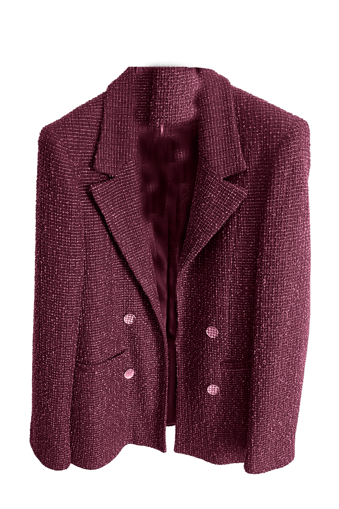 Giacca blazer tweed <BR/> EC41540 AMARONE MARICLA 