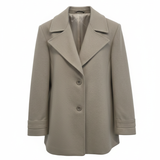 cappotto medio con martingana ROMI2726 PANNA MARICLA 