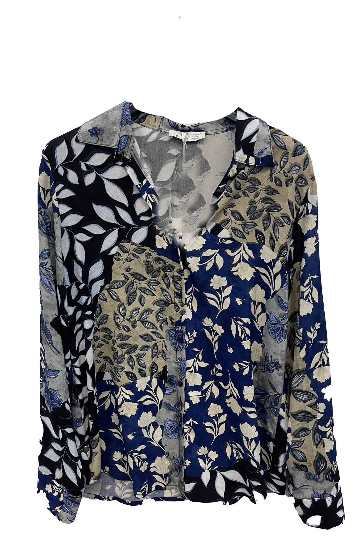 camicia fantasia GU583732 BLU MARICLA 