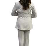 Tailleur Completo con cinturino in vita AD09232 BURRO MARICLA 