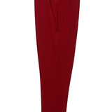 pantalone con elastico america in cady GR731PE ROSSO MARICLA 