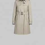 Trench Coat Monopetto con Cintura EC2492 BEIGE MARICLA 