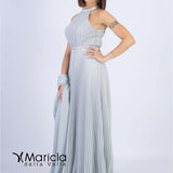 lurex plisse'<BR/> JC34614 ARGENTO MARICLA ELEGANCE 