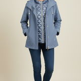 Giacca 2-in-1 con Gilet Trapuntato Removibile GIADA POLVERE MARICLA 