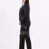 Completo tailleur collo smoking ROMI3872 NERO MARICLA 
