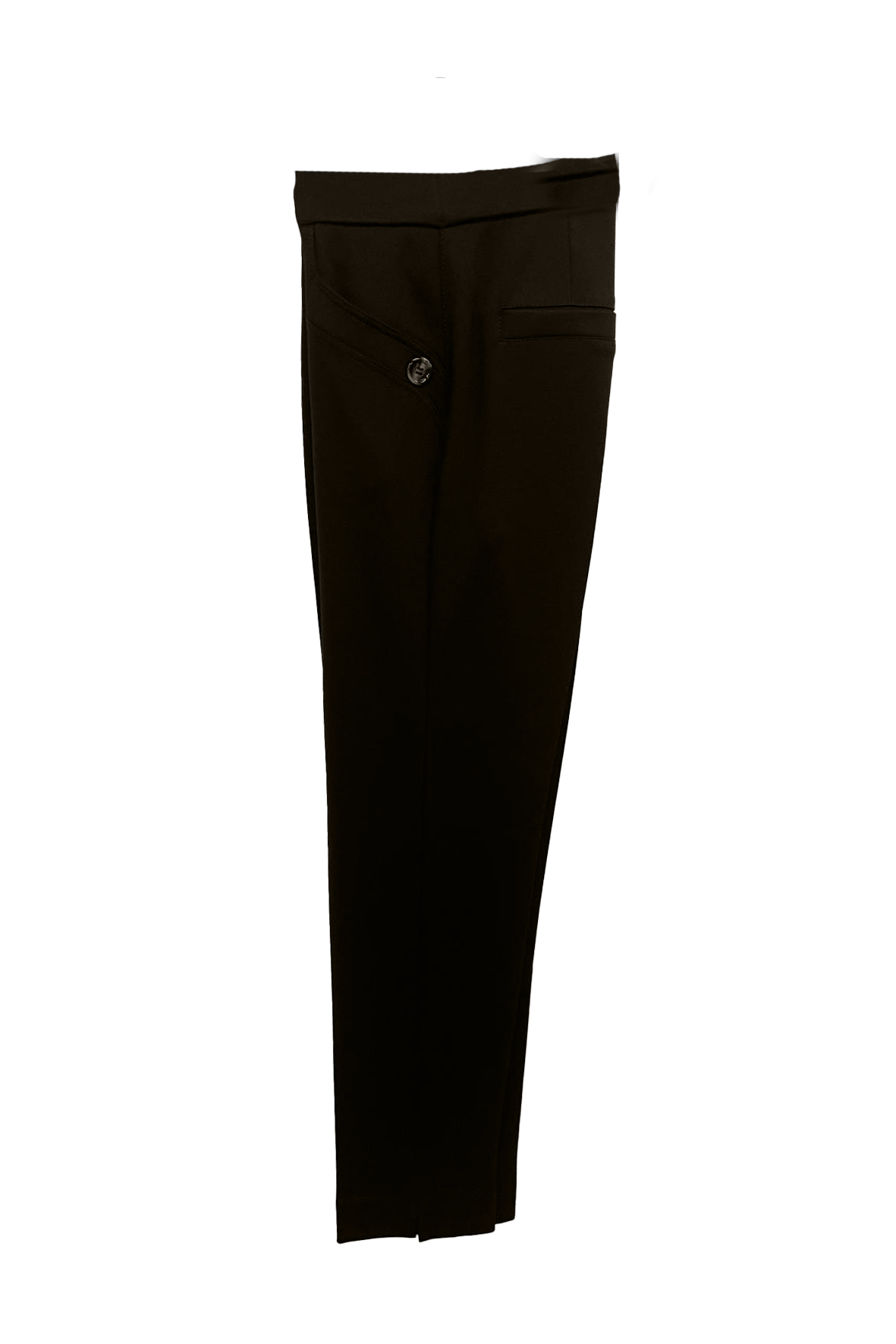 pantalone diagonale elastico tasca curva CF70055 MORO CARLA FERRONI 